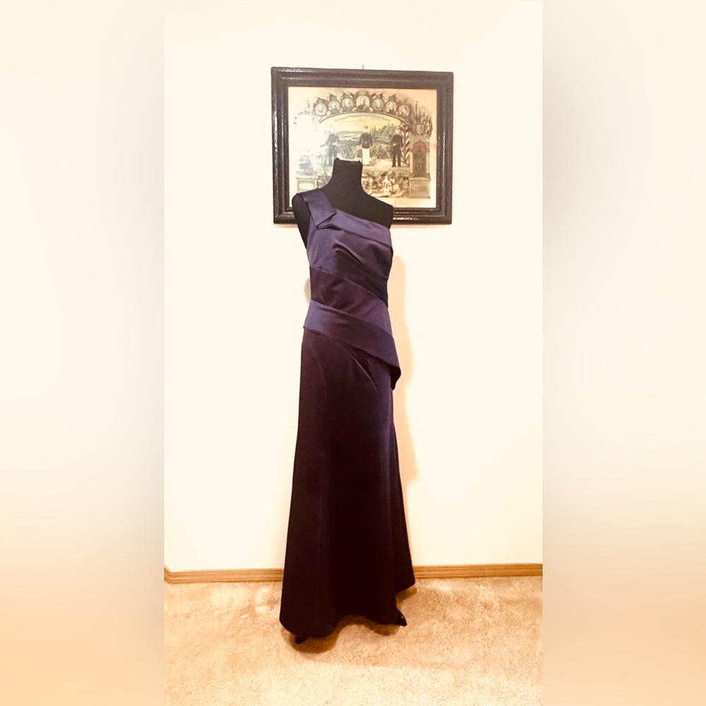 White by Vera Wang One Shoulder Gown